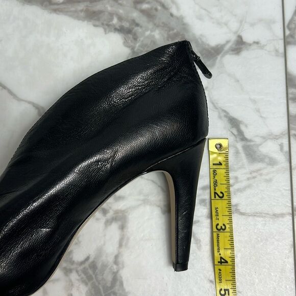 B. Makowsky Black Leather Nyle Shooties Size 7.5M - Picture 13 of 13